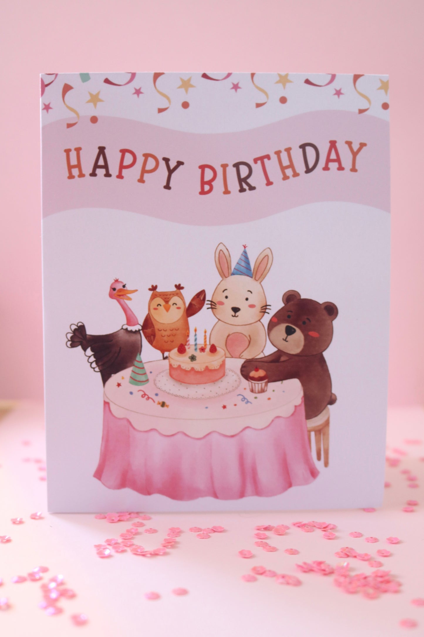 Party Animals Birthday Card